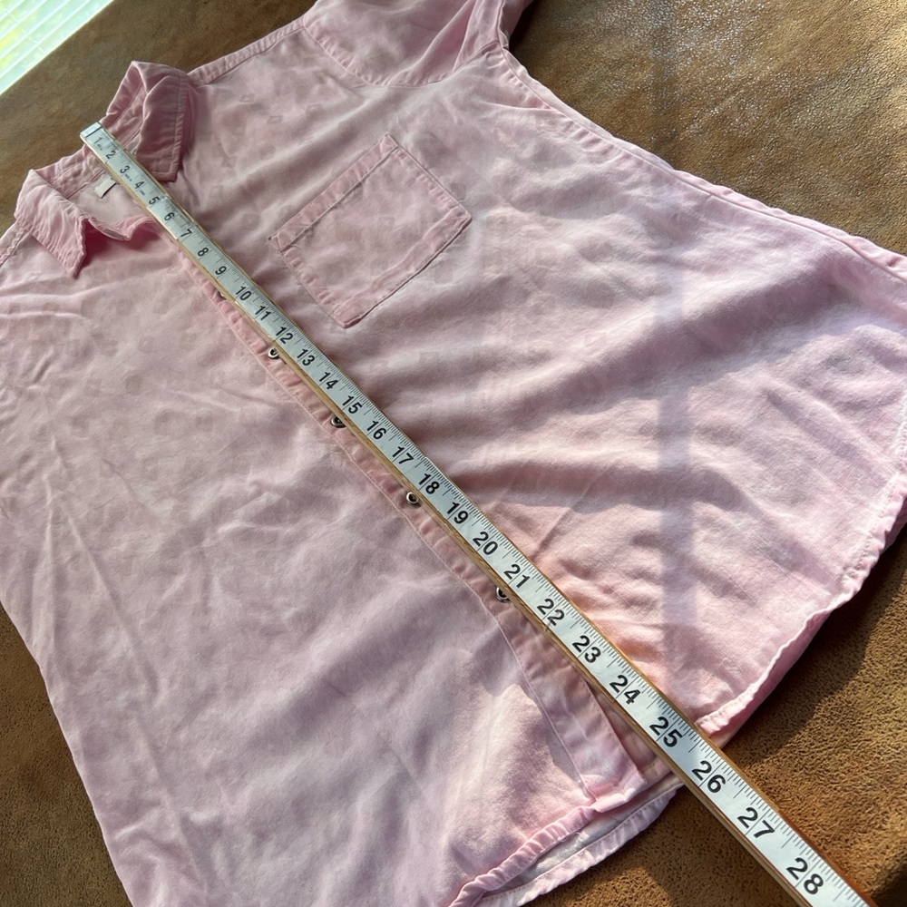 Elegant Billy T Pink Button Down Patterned Shirt.… - image 8